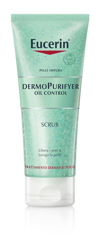 EUCERIN DERMOPURIFYER OIL CONTROL SCRUB 100 ML - FARMACIA33