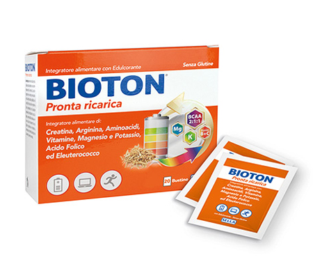 BIOTON PRONTA RICARICA 20 BUSTINE - FARMACIA33
