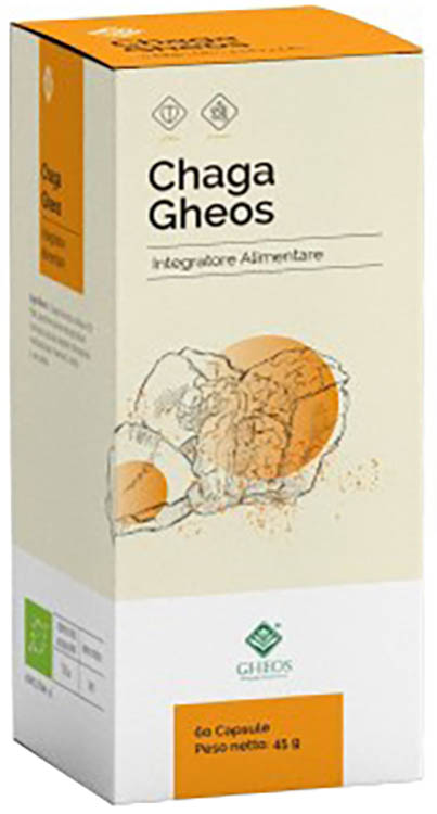 CHAGA GHEOS 60 CAPSULE 750 MG - FARMACIA33