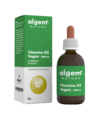 VITAMINA D3 VEGAN 2000 UI 50 ML - FARMACIA33