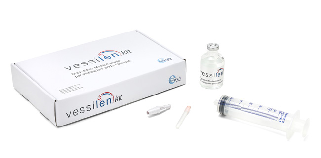 KIT VESSILEN 50 ML CON SIRINGA 50 ML, AGO E LUER LOCK ADAPTER - FARMACIA33
