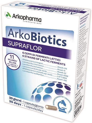 ARKOBIOTICS SUPRAFLOR 30 CAPSULE - FARMACIA33