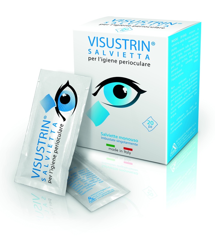 VISUSTRIN SALVIETTA OCULARE 20 PEZZI - FARMACIA33