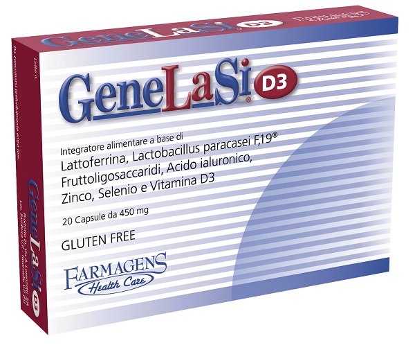 GENELASI D3 20 CAPSULE 450 MG - FARMACIA33