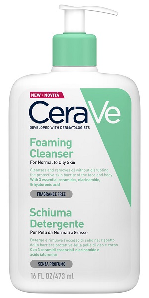 CERAVE SCHIUMA DETERGENTE VISO 473 ML - FARMACIA33