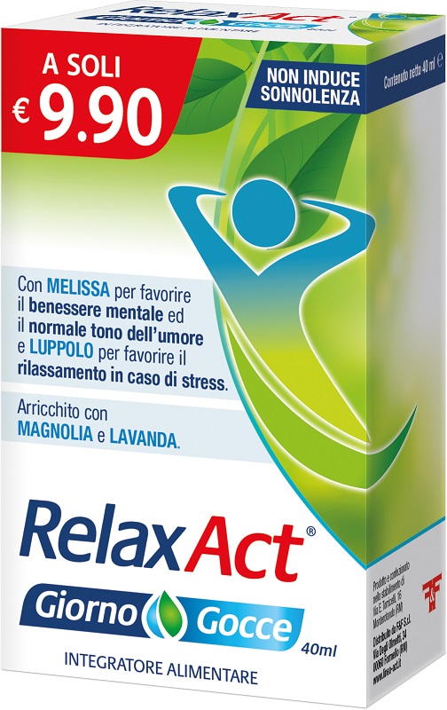 RELAX ACT GIORNO GOCCE 40 ML - FARMACIA33