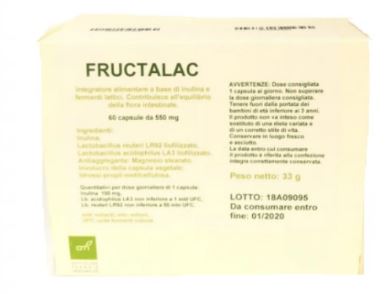 FRUCTALAC 60 CAPSULE - FARMACIA33