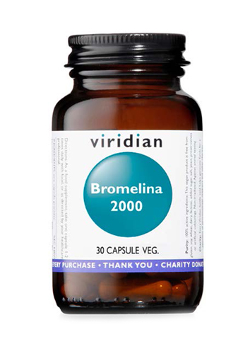 VIRIDIAN BROMELINA 2000 30 CAPSULE - FARMACIA33