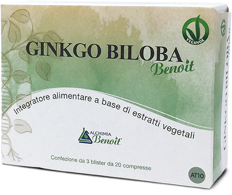 GINKO BILOBA BENOIT 60 COMPRESSE DA 500 MG - FARMACIA33