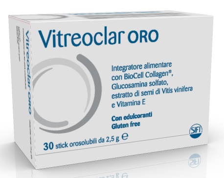 VITREOCLAR ORO 30 BUSTINE OROSOLUBILI DA 2,5 G - FARMACIA33