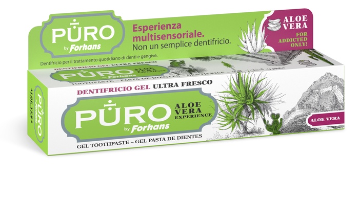 PURO DENTIFRICIO ALOE VERA 75 ML - FARMACIA33
