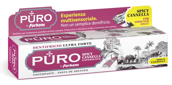 PURO DENTIFRICIO SPICY CANNELLA 75 ML - FARMACIA33