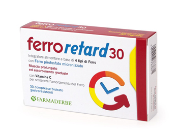 FERRO RETARD 30 COMPRESSE - FARMACIA33