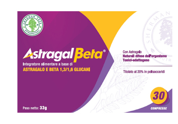ASTRAGAL BETA 500+300 MG 30 COMPRESSE - FARMACIA33