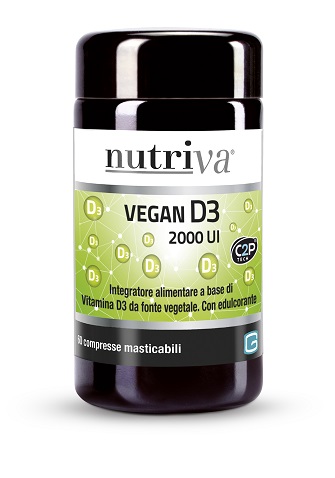 NUTRIVA VEGAN D3 60 COMPRESSE 2000 UI - FARMACIA33