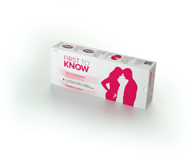 FIRST TO KNOW TEST DI GRAVIDANZA 2 PEZZI - FARMACIA33