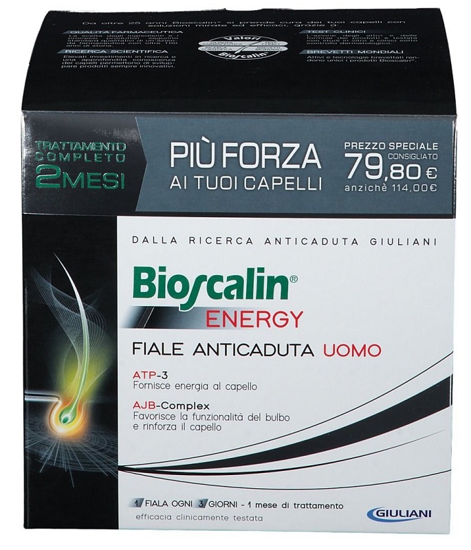 BIOSCALIN ENERGY FIALE DOPPIA TAGLIO PREZZO - FARMACIA33
