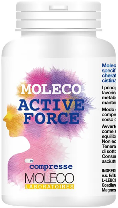 MOLECO ACTIVE FORCE 30 COMPRESSE - FARMACIA33