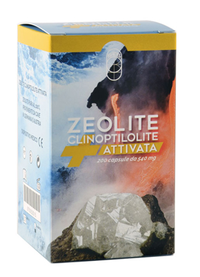 ZEOLITE CLINOPTILOLITE ATTIVATA SUPREMA 200 CAPSULE 540 MG 108 G - FARMACIA33