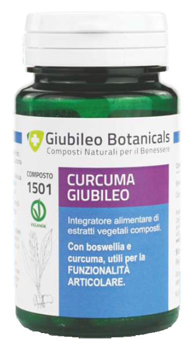 GIUBILEO BOTANICALS CURCUMA 50 CAPSULE - FARMACIA33