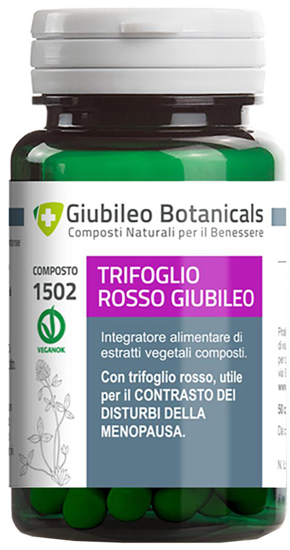 GIUBILEO BOTANICALS TRIFOGLIO ROSSO 50 CAPSULE - FARMACIA33