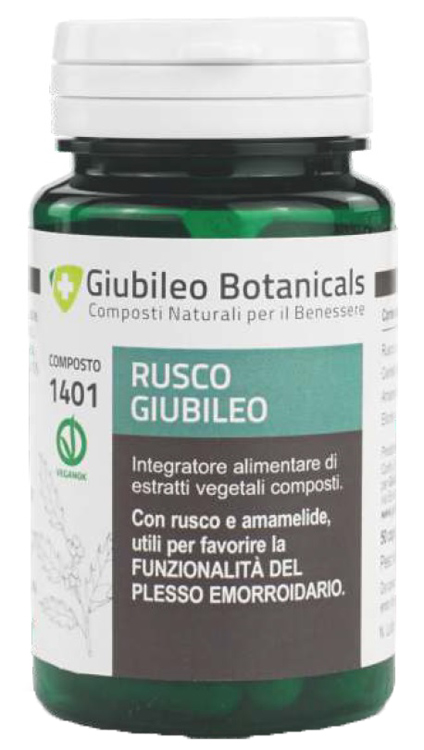 GIUBILEO BOTANICALS RUSCO 50 CAPSULE - FARMACIA33