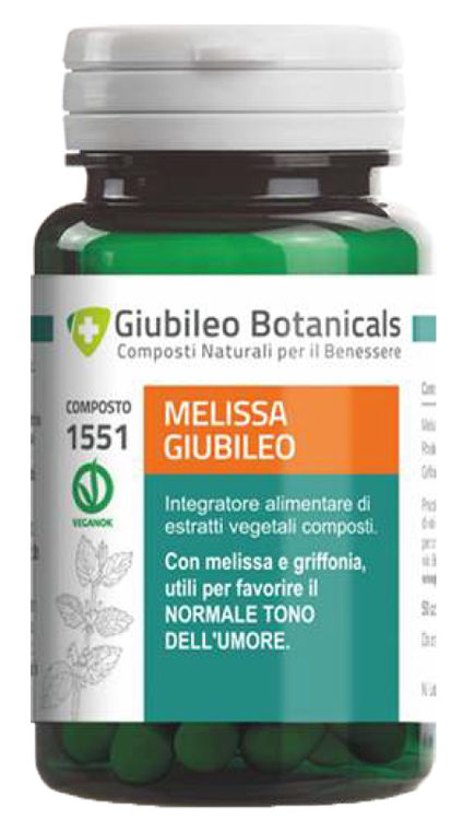 GIUBILEO BOTANICALS MELISSA 50 CAPSULE - FARMACIA33