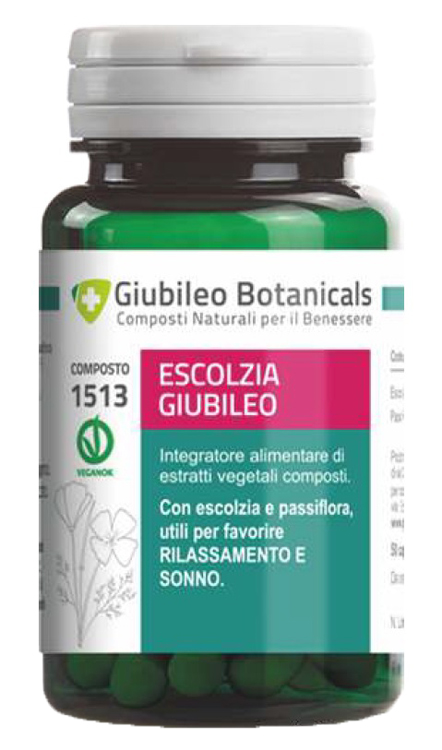 GIUBILEO BOTANICALS ESCOLZIA 50 CAPSULE - FARMACIA33