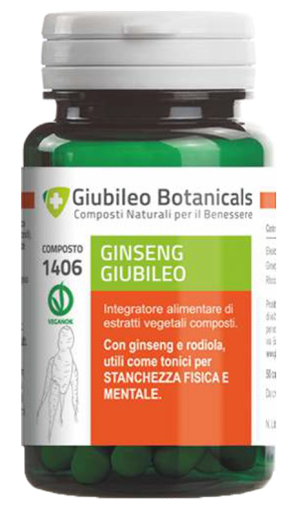 GIUBILEO BOTANICALS GINSENG 30 CAPSULE - FARMACIA33
