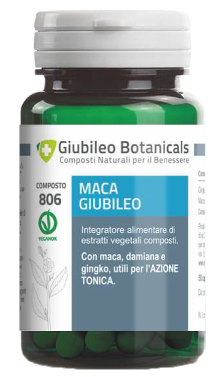 GIUBILEO BOTANICALS MACA 50 CAPSULE - FARMACIA33