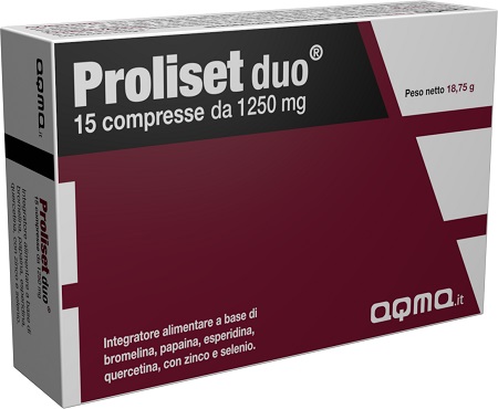 PROLISET DUO 15 COMPRESSE - FARMACIA33