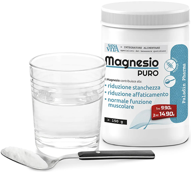 SANAVITA MAGNESIO PURO 150 G - FARMACIA33