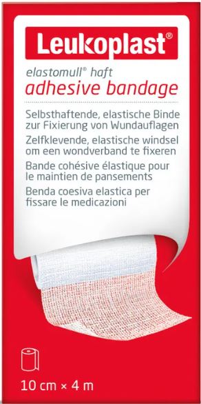 BENDA LEUKOPLAST ELASTOMULL HAFT 10 CM X 4 M - FARMACIA33