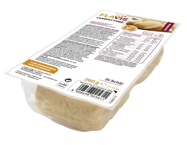 MEVALIA FLAVIS CIABATTINE APROTEICHE 260 G - FARMACIA33