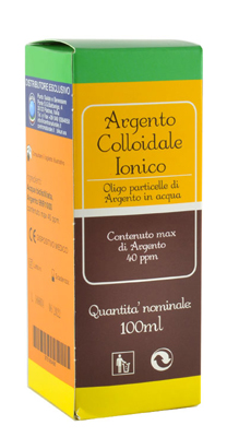 ARGENTO COLLOIDALE IONICO 40PPM CERTIFICATO SPRAY CON CONTAGOCCE 100 ML - FARMACIA33