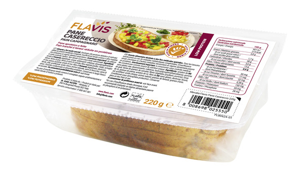 MEVALIA FLAVIS PANE CASERECCIO 220 G - FARMACIA33