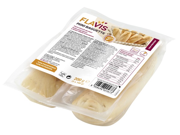 MEVALIA FLAVIS MINI BAGUETTE 200 G - FARMACIA33