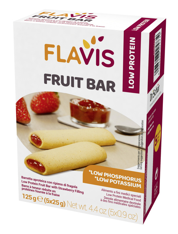 MEVALIA FLAVIS FRUIT BAR 125 G - FARMACIA33