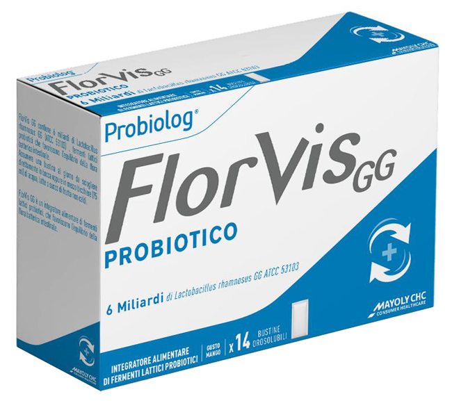FLORVIS GG 14 BUSTINE OROSOLUBILI GUSTO MANGO - FARMACIA33