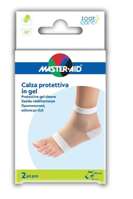 CALZA MASTER-AID CON PROTEZIONE IDRATANTE IN GEL 2 PEZZI - FARMACIA33