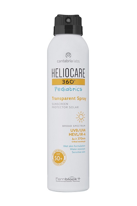 HELIOCARE 360 PEDIATRIC TRANSPARENT SPRAY 200 ML - FARMACIA33