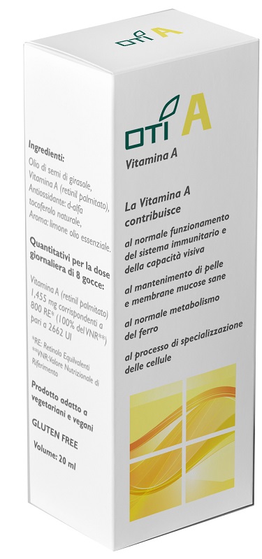 OTI A VITAMINA A GOCCE 20 ML - FARMACIA33