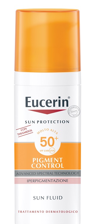EUCERIN SUN FLUIDO ANTIPIGMENT SPF 50+ 50 ML - FARMACIA33