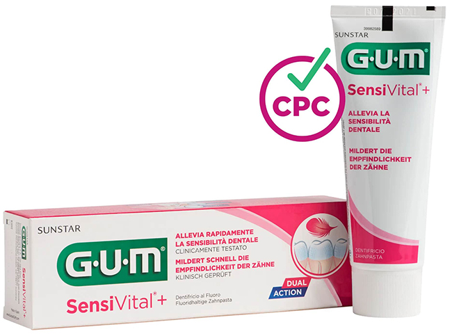 GUM SENSIVITAL + DENTIFRICIO 75 ML - FARMACIA33
