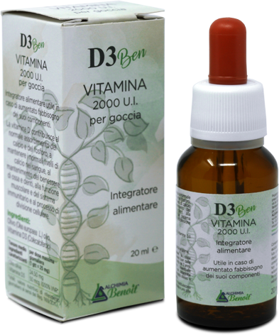 D3 BEN VITAMINA 20 ML - FARMACIA33