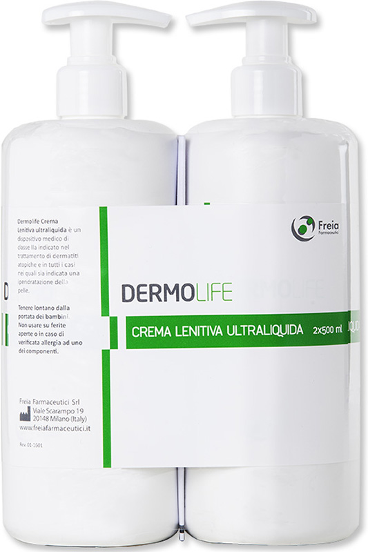 DERMOLIFE CREMA LENITIVA ULTRALIQUIDA 1000 ML - FARMACIA33