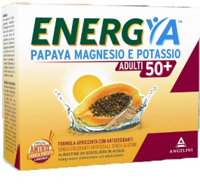 ENERGYA PAPAYA MAGNESIO POTASSIO 50+ 14 BUSTINE - FARMACIA33
