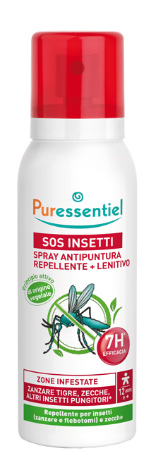 PURESSENTIEL SPRAY ANTIPUNTURA SOS INSETTI PMC 75 ML - FARMACIA33