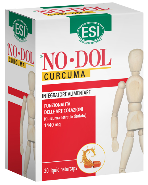 ESI NO DOL CURCUMA 30 NATURCAPS LIQUID - FARMACIA33