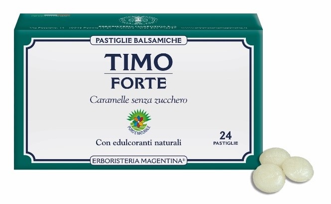 TIMO FORTE PASTIGLIE BALSAMICHE 24 PEZZI - FARMACIA33